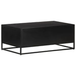 vidaXL Coffee Table 90x50x35 cm Rough Mango Wood by vidaXL