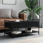 vidaXL vidaXL Coffee Table 99x50x50 Engineered Wood Home - Coffee Table