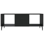 vidaXL VidaXL Coffee Table 102x50x40 cm Engineered Wood Three Compartments Living Room Storage - Coffee Table