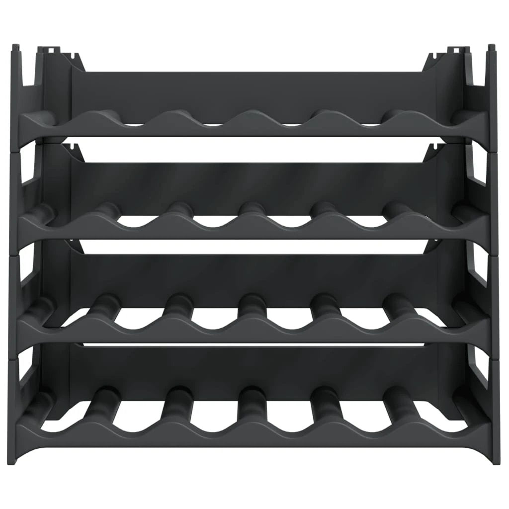 vidaXL vidaXL Wine Rack for 24 Bottles PP Stackable - Wine Rack