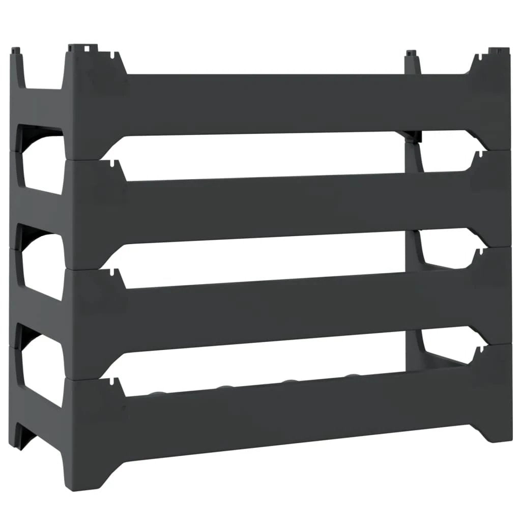 vidaXL vidaXL Wine Rack for 24 Bottles PP Stackable - Wine Rack