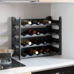 vidaXL vidaXL Wine Rack for 24 Bottles PP Stackable - Wine Rack