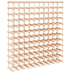 vidaXL vidaXL Wine Rack for 120 Bottles 112.5x23x123.5 cm Solid Wood Pine - Wine Rack
