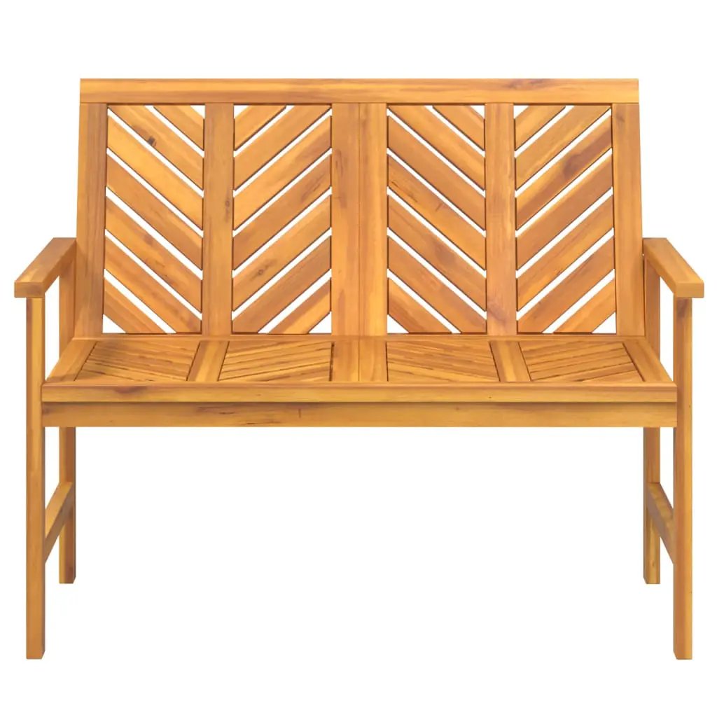 vidaXL vidaXL Garden Bench 109 cm Solid Wood Acacia - Garden Chairs