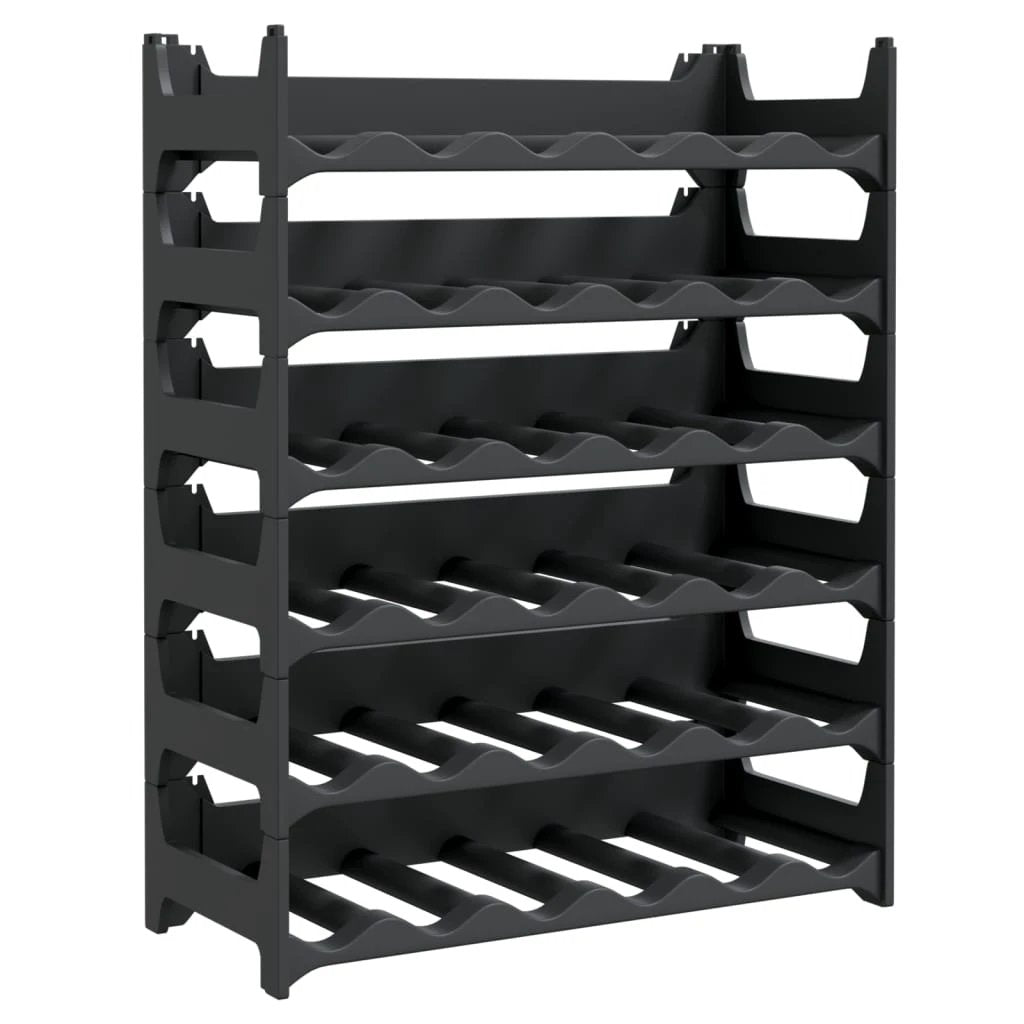 vidaXL vidaXL Wine Rack for 36 Bottles PP Stackable - Wine Rack
