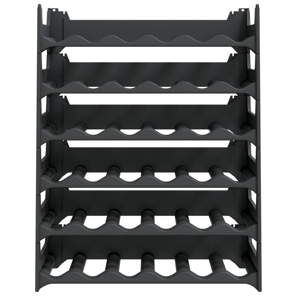 vidaXL vidaXL Wine Rack for 36 Bottles PP Stackable - Wine Rack