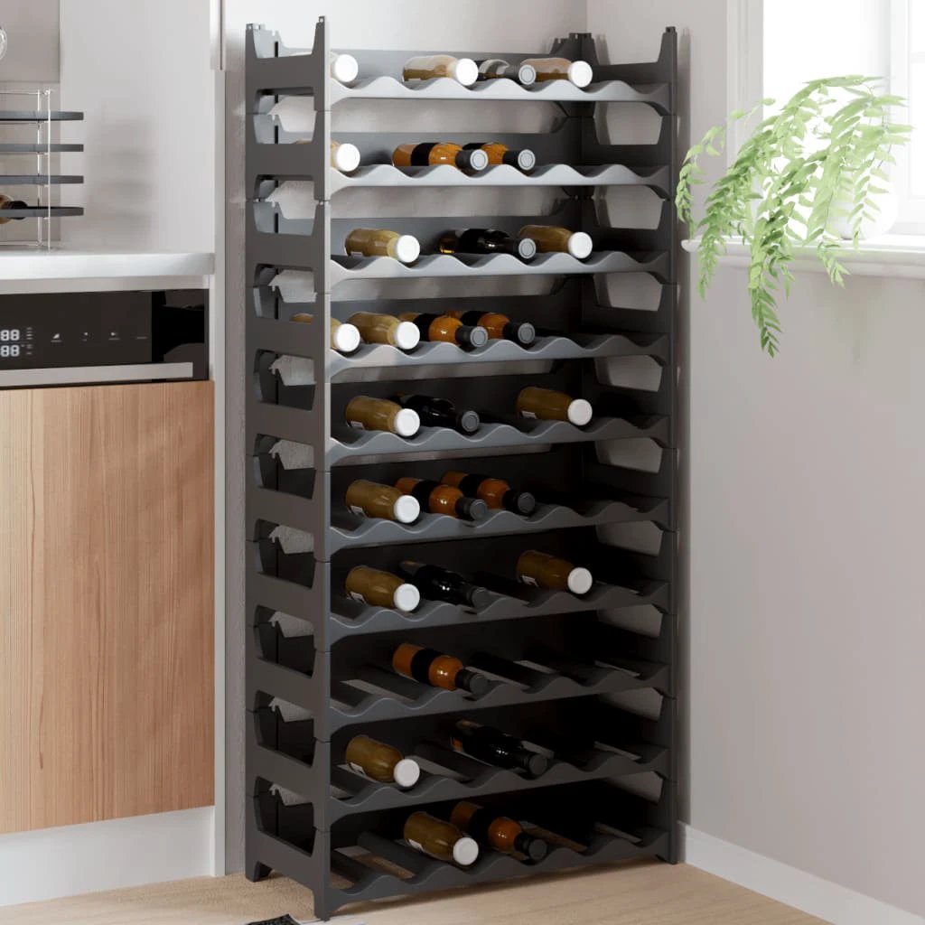 vidaXL vidaXL Wine Rack for 60 Bottles PP Stackable - Wine Rack