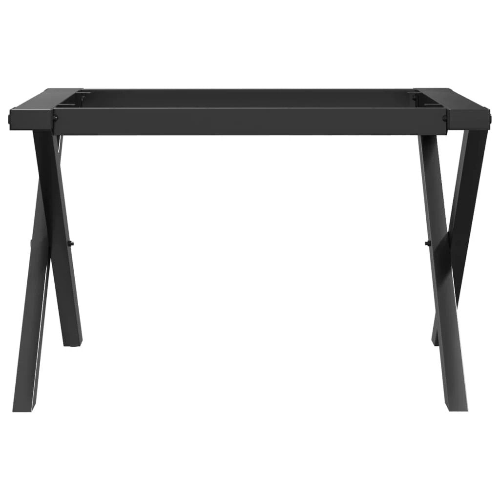 vidaXL Coffee Table Legs X-Frame 60x40x38 cm Steel - vidaXL - Home Symphony