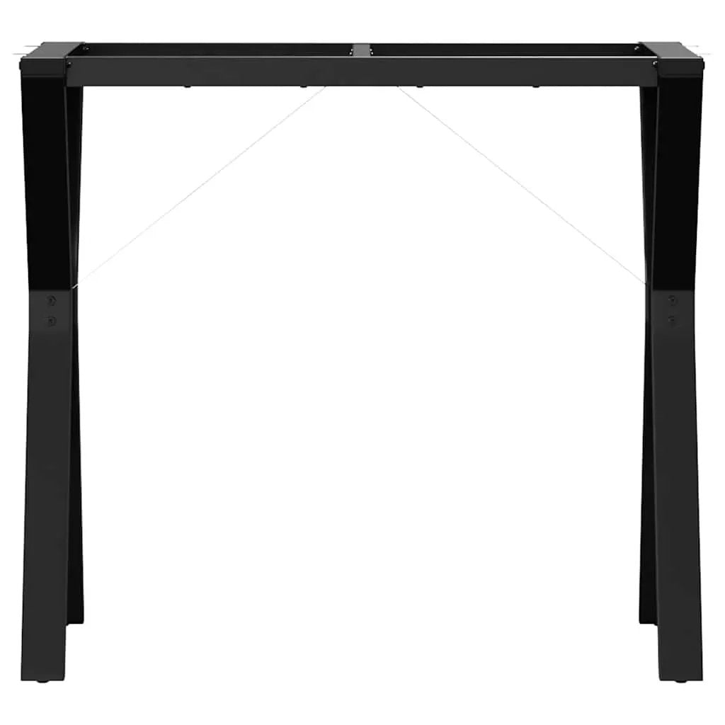vidaXL vidaXL Dining Table Legs Y-Frame 80x40x73 cm Steel - Dining Table