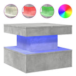 vidaXL vidaXL Coffee Table 50x50x40 cm LED Living Room - Coffee Table