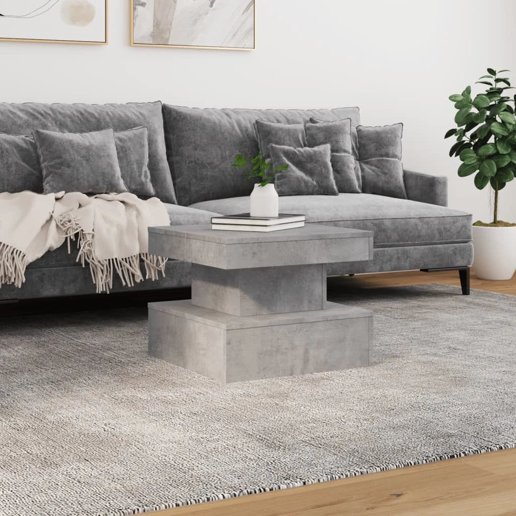 vidaXL vidaXL Coffee Table 50x50x40 cm LED Living Room - Coffee Table