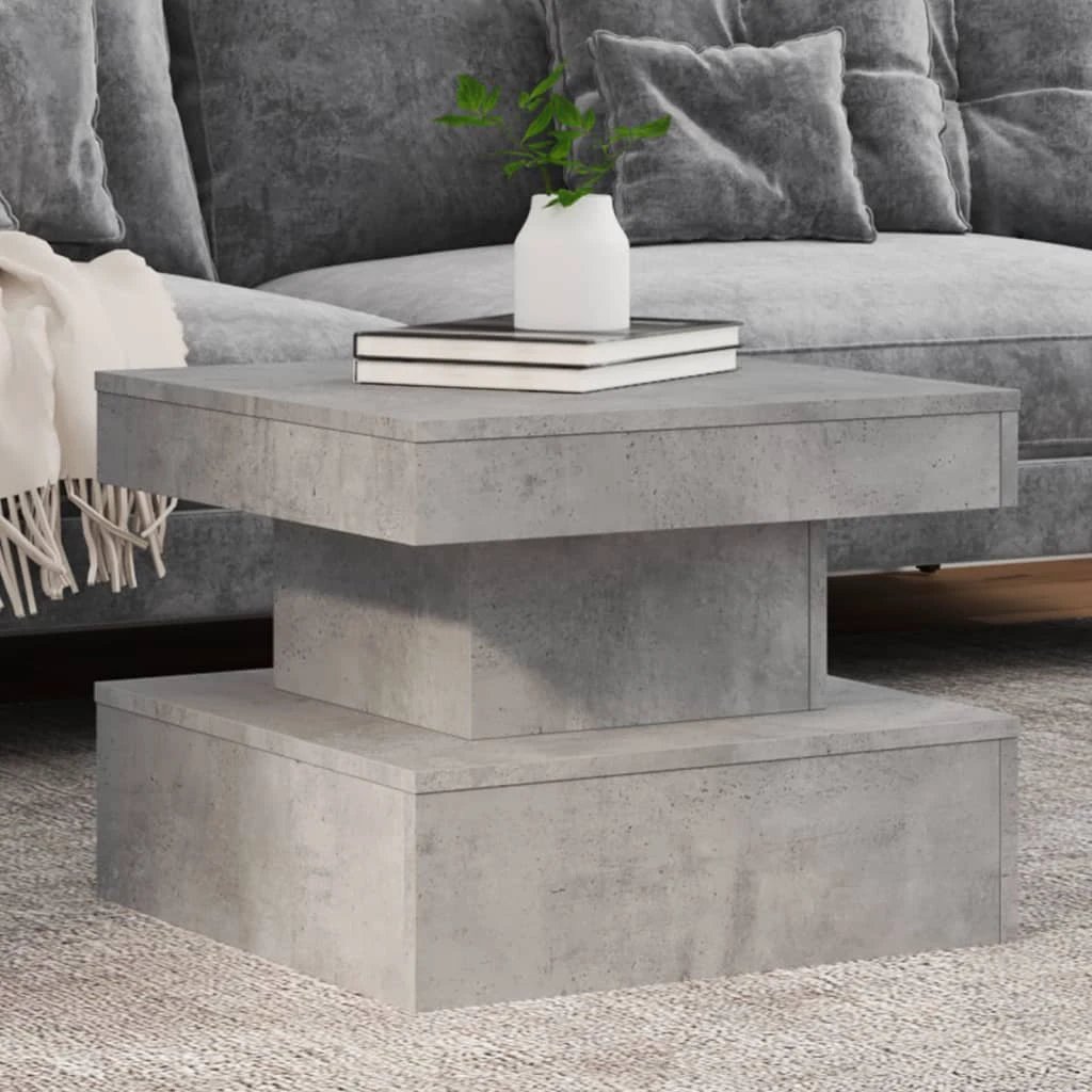 vidaXL vidaXL Coffee Table 50x50x40 cm LED Living Room - Coffee Table