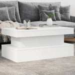 vidaXL vidaXL Coffee Table 90x50x40 LED Lights For Home - Coffee Table