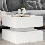 VidaXL Coffee Table 50x50x40 cm LED Living Room by vidaXL