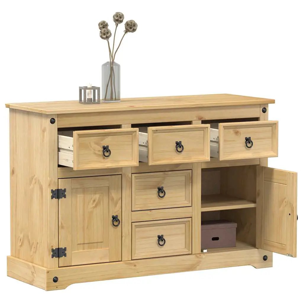 vidaXL vidaXL Sideboard Corona 112x40x75 cm Solid Wood Pine - Sideboard