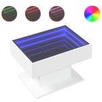 VidaXL Coffee Table 70x50x45 LED Infinity Mirror by vidaXL