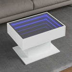 VidaXL Coffee Table 70x50x45 LED Infinity Mirror by vidaXL