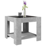 vidaXL Coffee Table 53x53x45 cm LED Infinity Mirror Modern Living Room Furniture by vidaXL