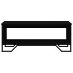 VidaXL Coffee Table 100 cm by 51 cm by 40 cm Engineered Wood Open Shelf Storage For Modern Living Rooms by vidaXL