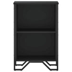 vidaXL vidaXL Bookcase Black 50x31x74.5 cm Engineered Wood - Bookcase