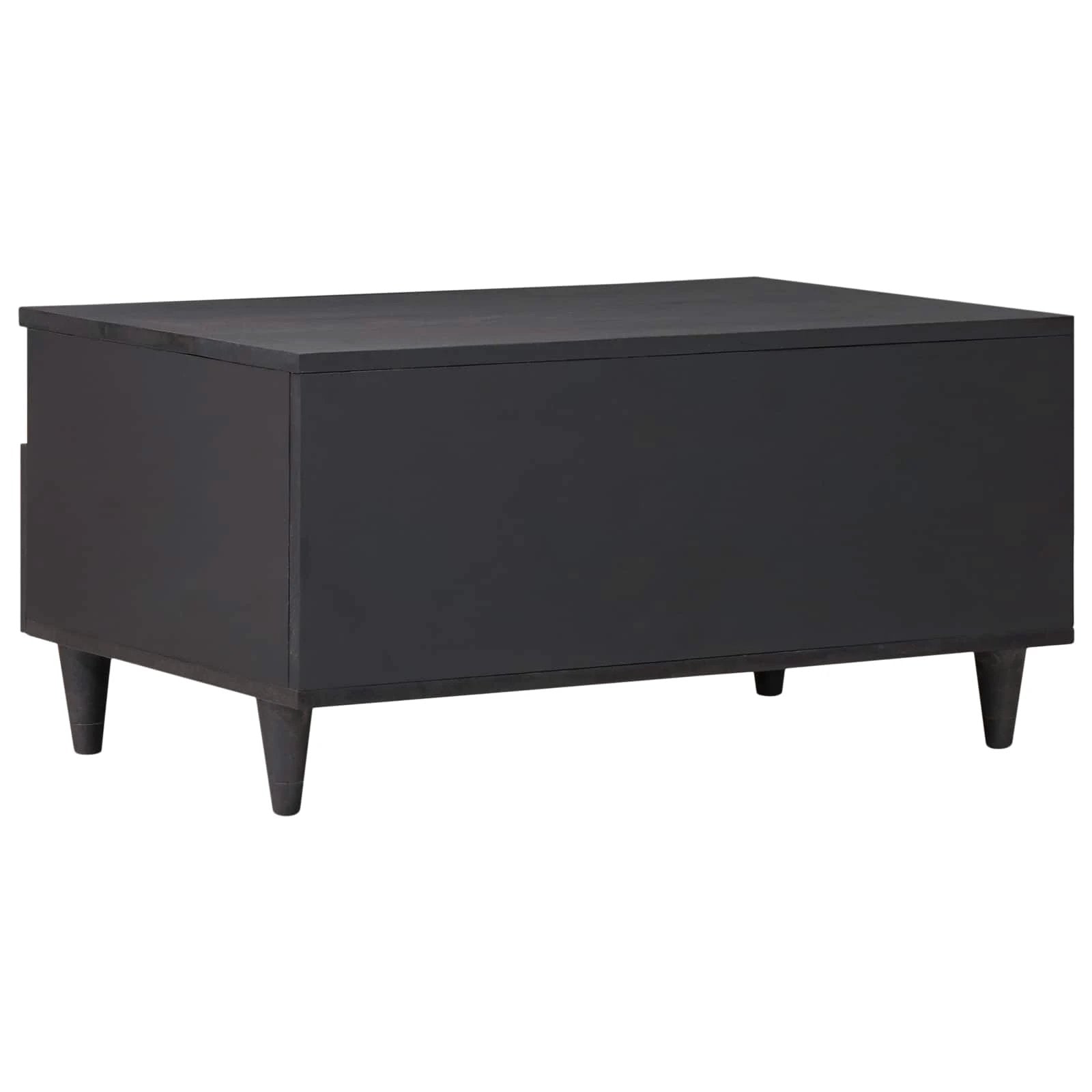 VidaXL Coffee Table 80x54x40 cm Solid Mango Wood Living Room Centerpiece And Conversation Starter by vidaXL