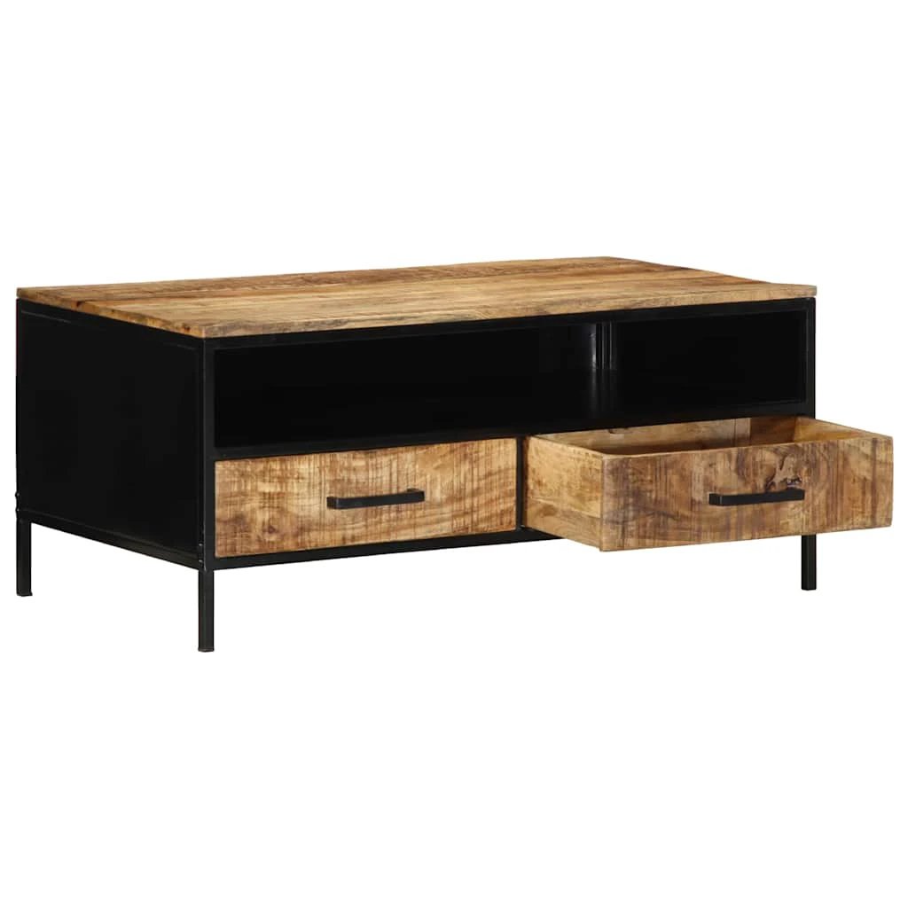 vidaXL VidaXL CoffeeTable 90x50x40 MangoWood LivingRoom - Coffee Table
