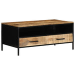 vidaXL VidaXL CoffeeTable 90x50x40 MangoWood LivingRoom - Coffee Table