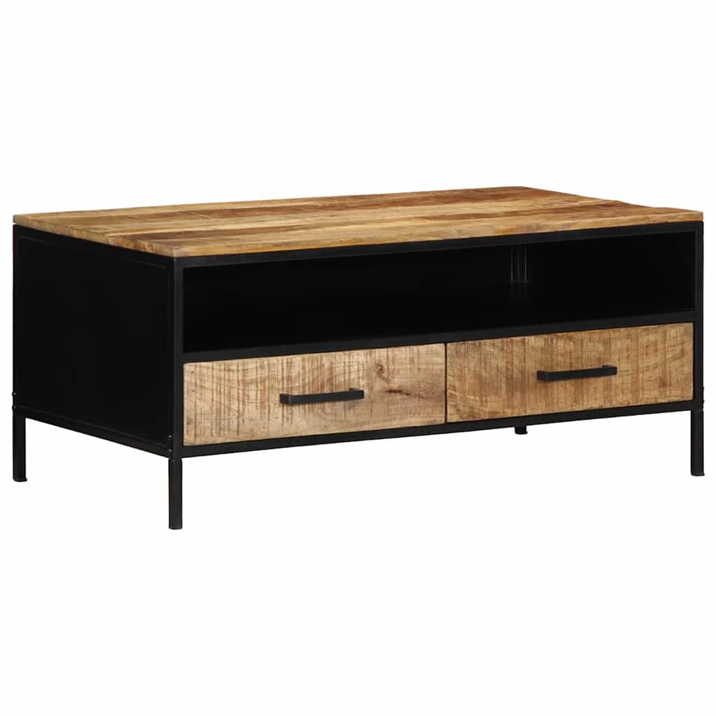 VidaXL CoffeeTable 90x50x40 MangoWood LivingRoom by vidaXL