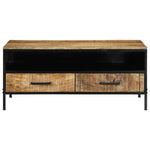 VidaXL CoffeeTable 90x50x40 MangoWood LivingRoom by vidaXL