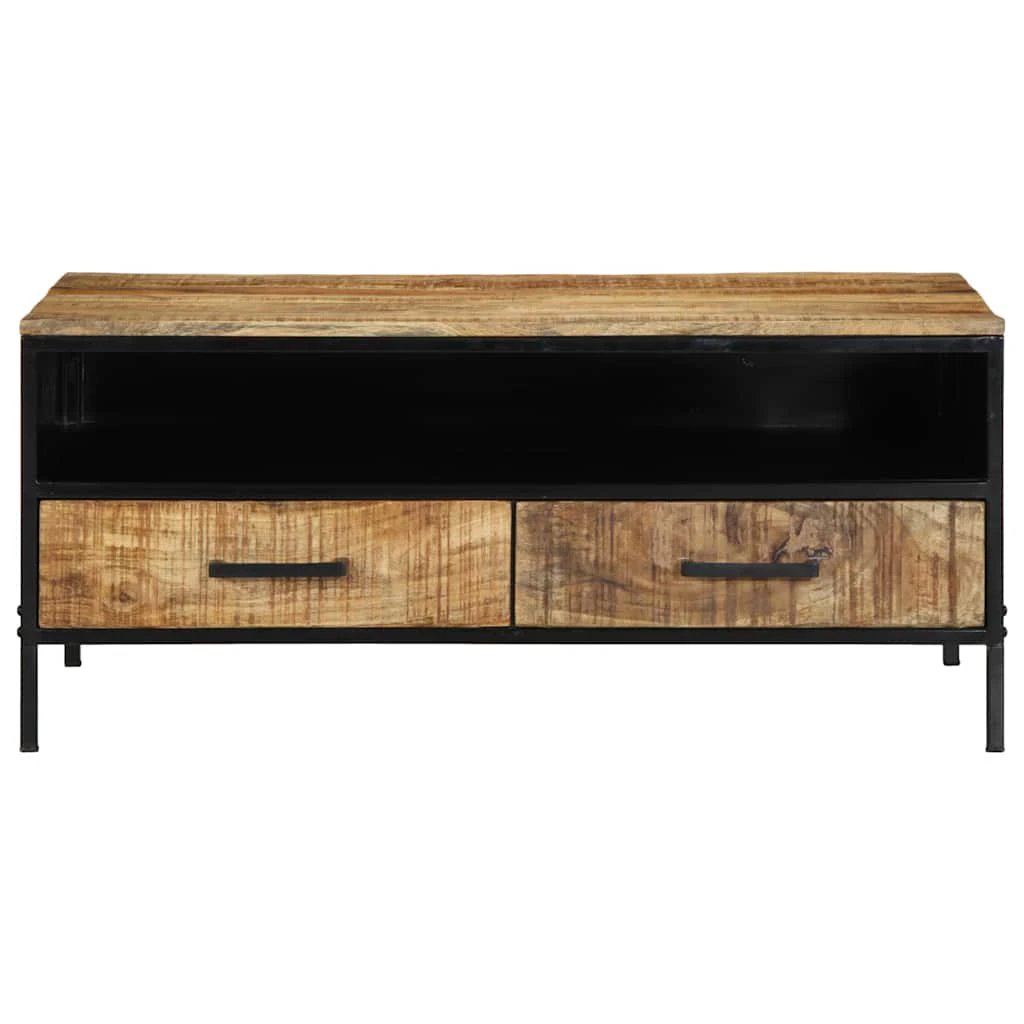 VidaXL CoffeeTable 90x50x40 MangoWood LivingRoom by vidaXL