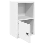 vidaXL vidaXL Bookcase White 31x24x52 cm Engineered Wood - Bookcase
