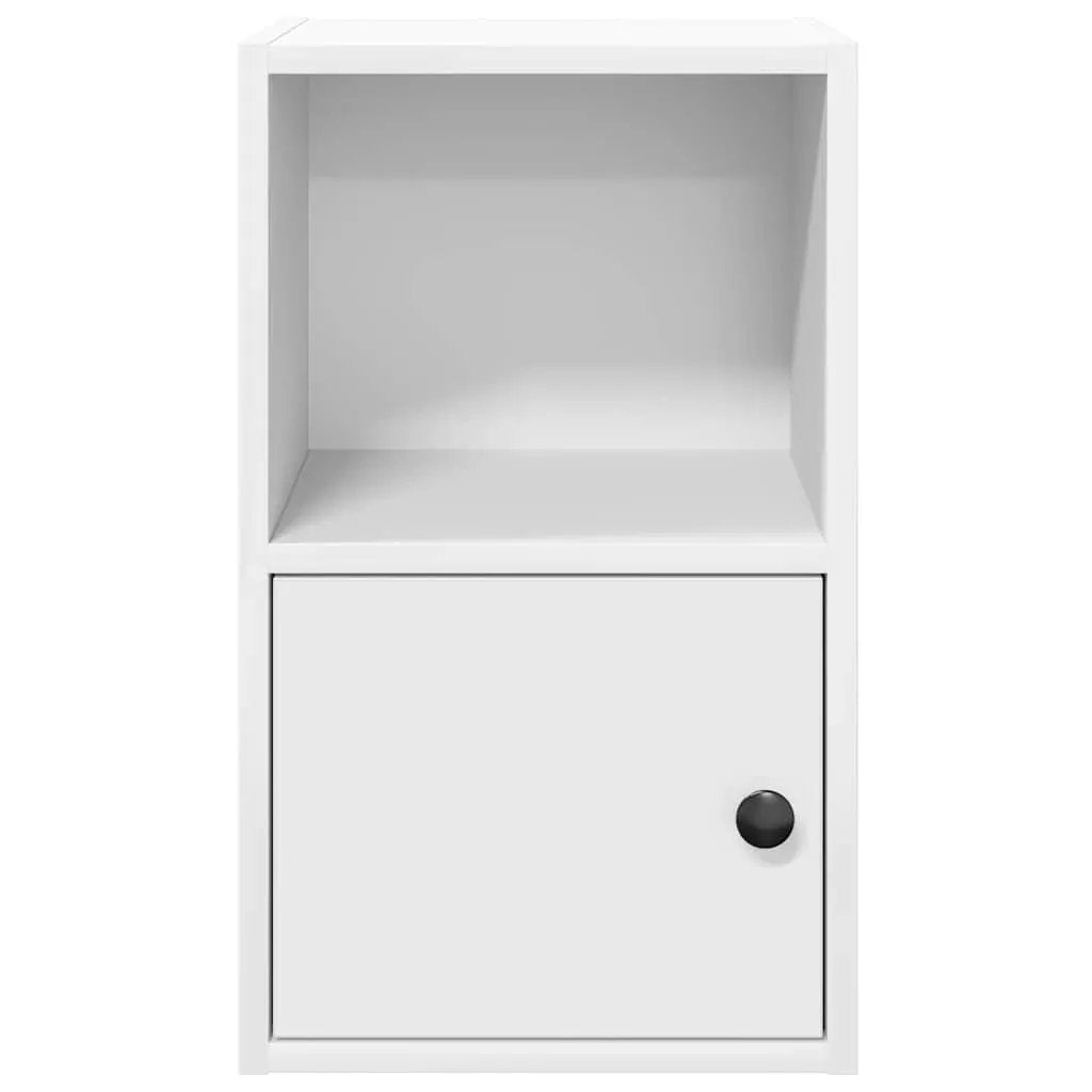 vidaXL vidaXL Bookcase White 31x24x52 cm Engineered Wood - Bookcase