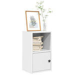 vidaXL vidaXL Bookcase White 31x24x52 cm Engineered Wood - Bookcase