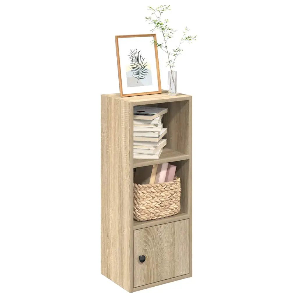 vidaXL vidaXL Bookcase Sonoma Oak 31x24x77 cm Engineered Wood - Bookcase