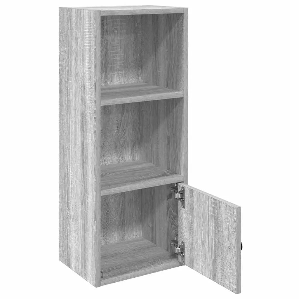 vidaXL vidaXL Bookcase Grey Sonoma 31x24x77 cm Engineered Wood - Bookcase