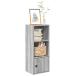 vidaXL vidaXL Bookcase Grey Sonoma 31x24x77 cm Engineered Wood - Bookcase