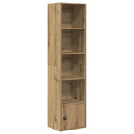 vidaXL vidaXL Bookcase Artisan Oak 31x24x127 cm Engineered Wood - Bookcase