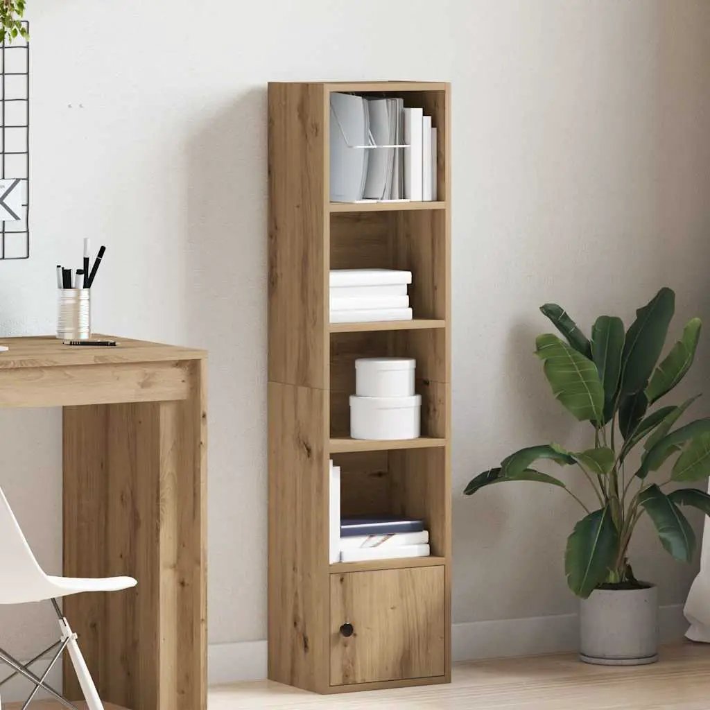 vidaXL vidaXL Bookcase Artisan Oak 31x24x127 cm Engineered Wood - Bookcase