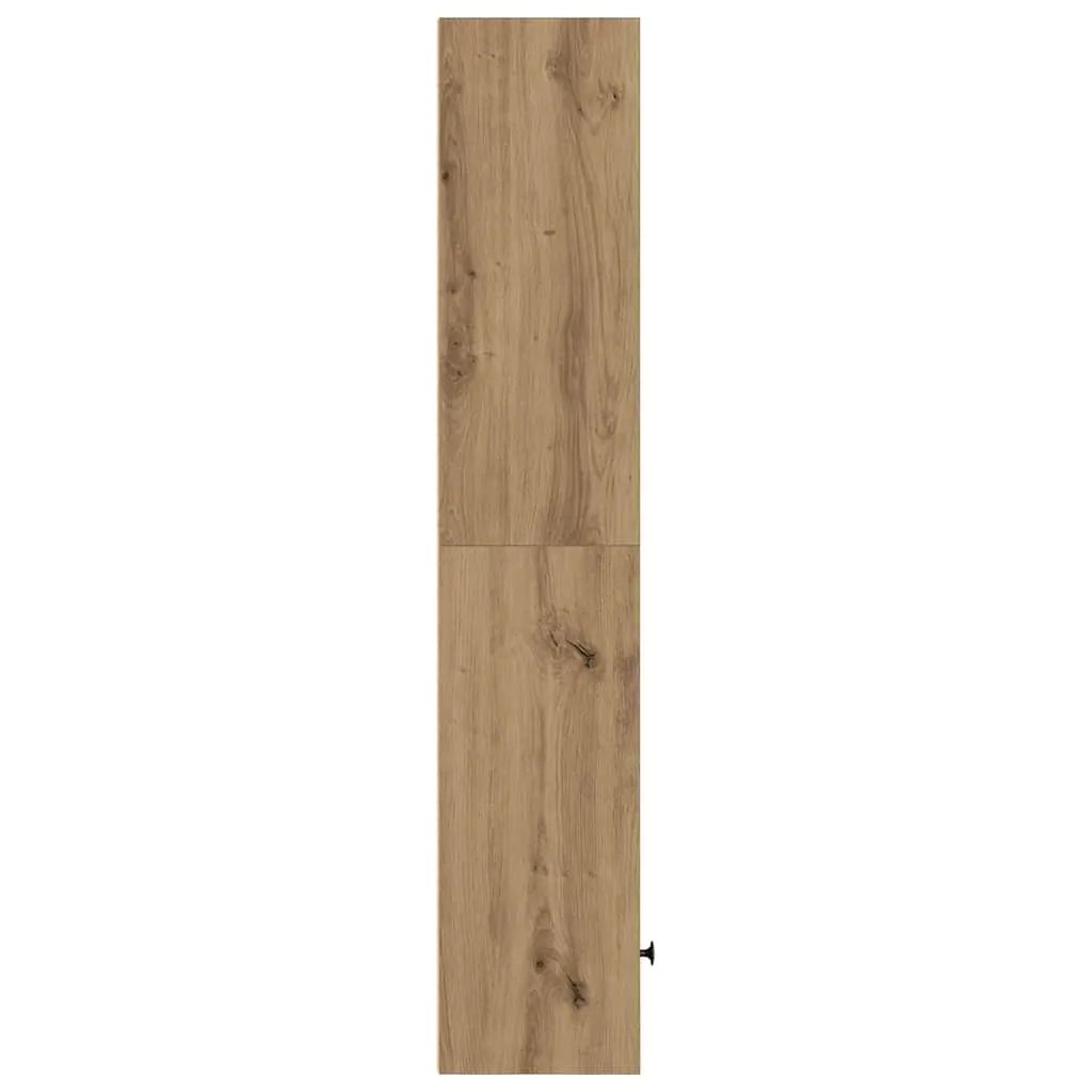 vidaXL vidaXL Bookcase Artisan Oak 31x24x127 cm Engineered Wood - Bookcase