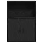 vidaXL vidaXL Bookcase Black Oak 60x24x85 cm Engineered Wood - Bookcase