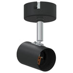vidaXL vidaXL Ceiling Spotlight with Spotlights Black 6.5 x 6 x 11.5 cm Metal - Spotlight