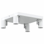 vidaXL vidaXL Ceiling Spotlight White 26.5 x 26 x 11.5 cm Metal - Spotlight