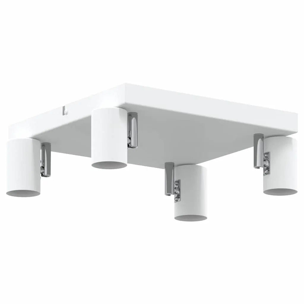 vidaXL vidaXL Ceiling Spotlight White 26.5 x 26 x 11.5 cm Metal - Spotlight