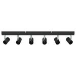 vidaXL vidaXL Ceiling Spotlight Black 73 x 6.5 x 11.5 cm Metal - Spotlight