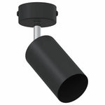 vidaXL vidaXL Ceiling Spotlight with Spotlights Black 6 x 6 x 16 cm Metal - Spotlight