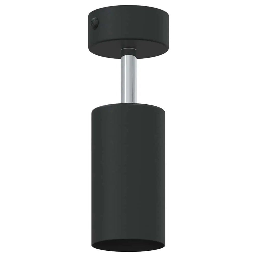 vidaXL vidaXL Ceiling Spotlight with Spotlights Black 6 x 6 x 16 cm Metal - Spotlight