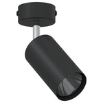 vidaXL vidaXL Ceiling Spotlight with Spotlights Black 6 x 6 x 16 cm Metal - Spotlight