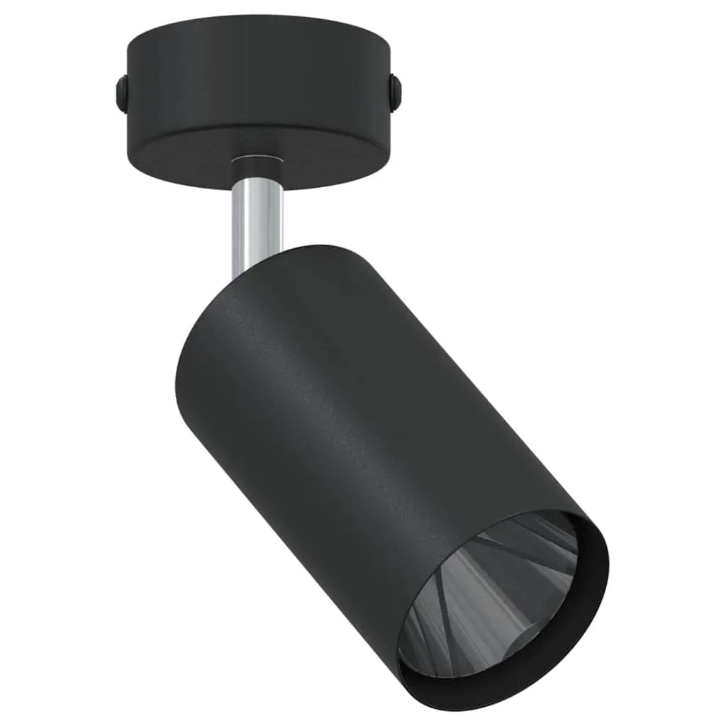 vidaXL vidaXL Ceiling Spotlight with Spotlights Black 6 x 6 x 16 cm Metal - Spotlight