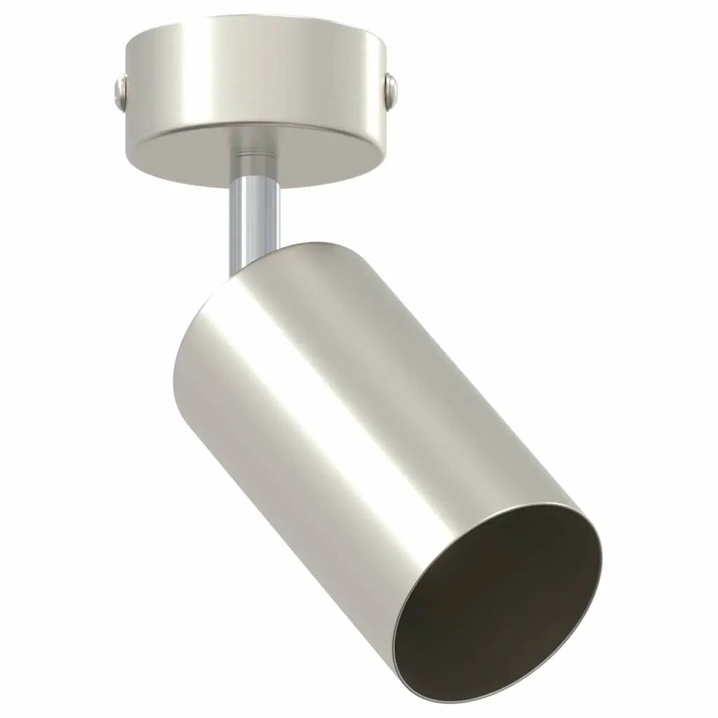 vidaXL vidaXL Ceiling Spotlight with Spotlights Nickel 6 x 6 x 16 cm Metal - Spotlight