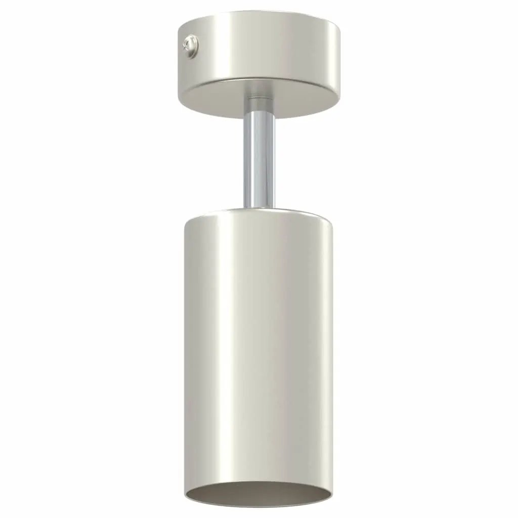 vidaXL vidaXL Ceiling Spotlight with Spotlights Nickel 6 x 6 x 16 cm Metal - Spotlight